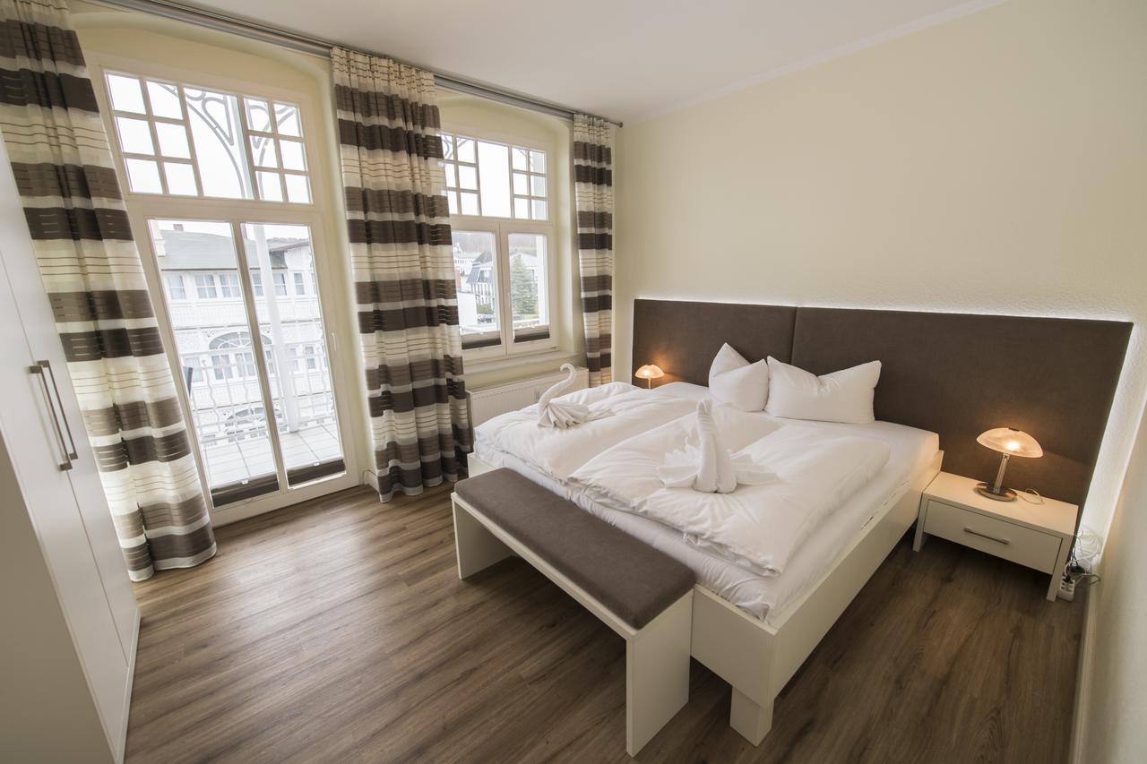 Haus Metropol - Fewo 7 Mit Balkon Und Meerblick Остзебад Бинц Екстериор снимка